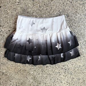 Lucky in Love Black and White Skirt
